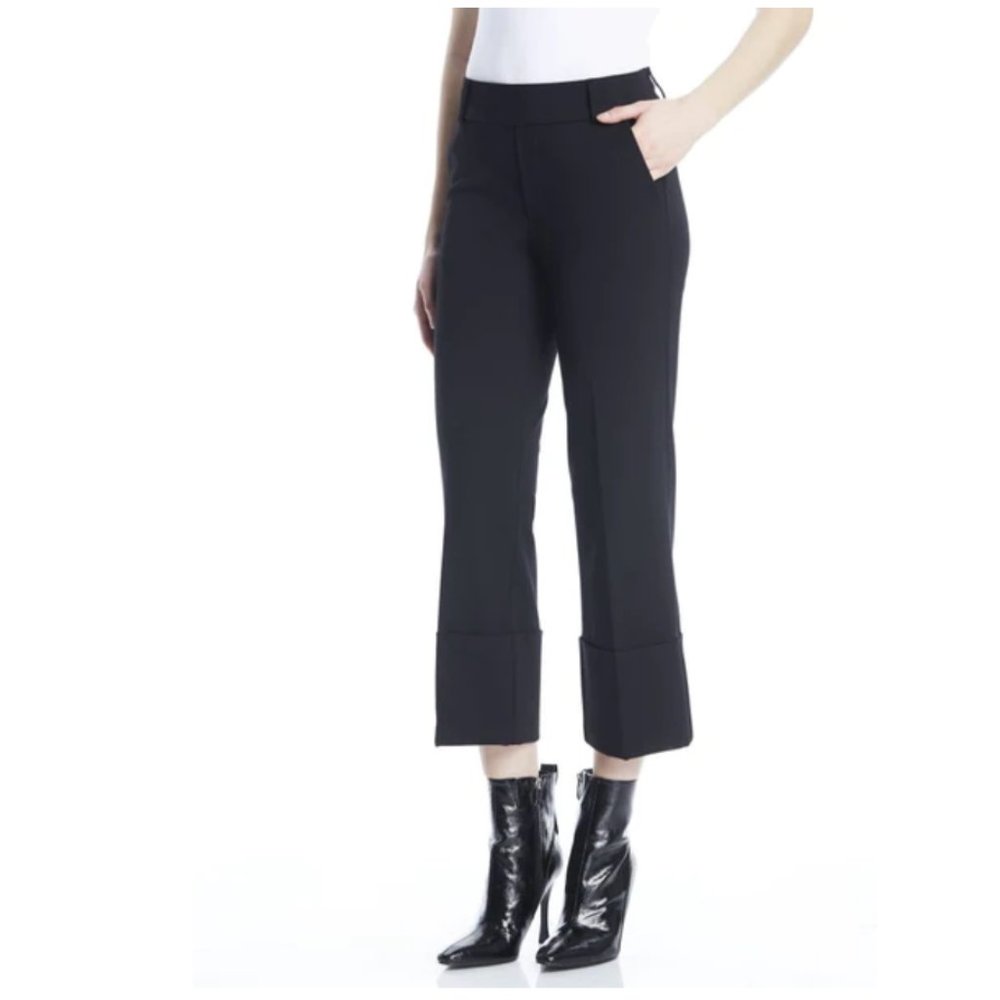 Like New I Love Tyler Madison ILTM "The Cher" Wide Leg Cropped Cuffed - Picture 1 of 10